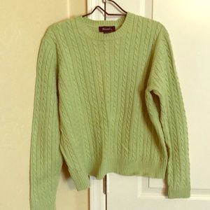 Denim & Co Cable knit sweater